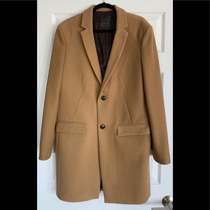 Zara Man Wool Trench Coat.